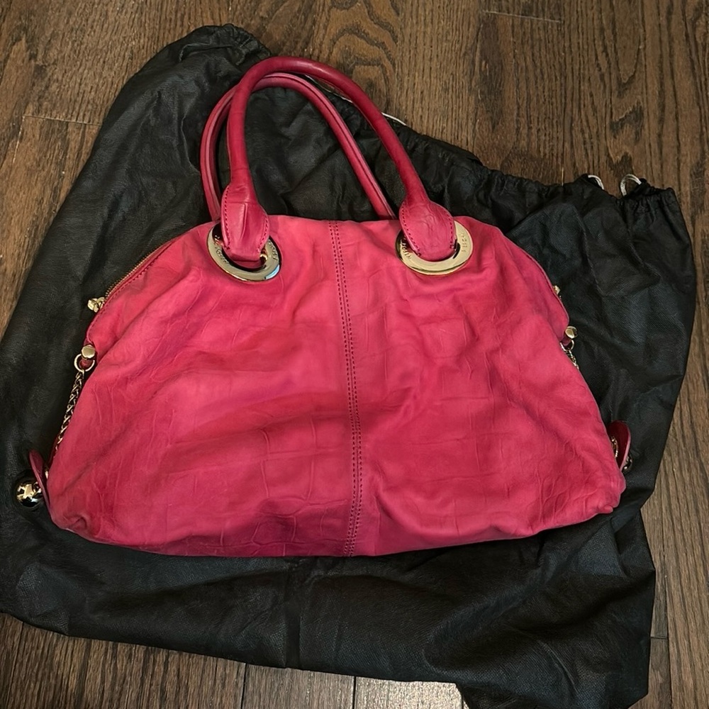 SOLD. 
Zac Posen pink purse.